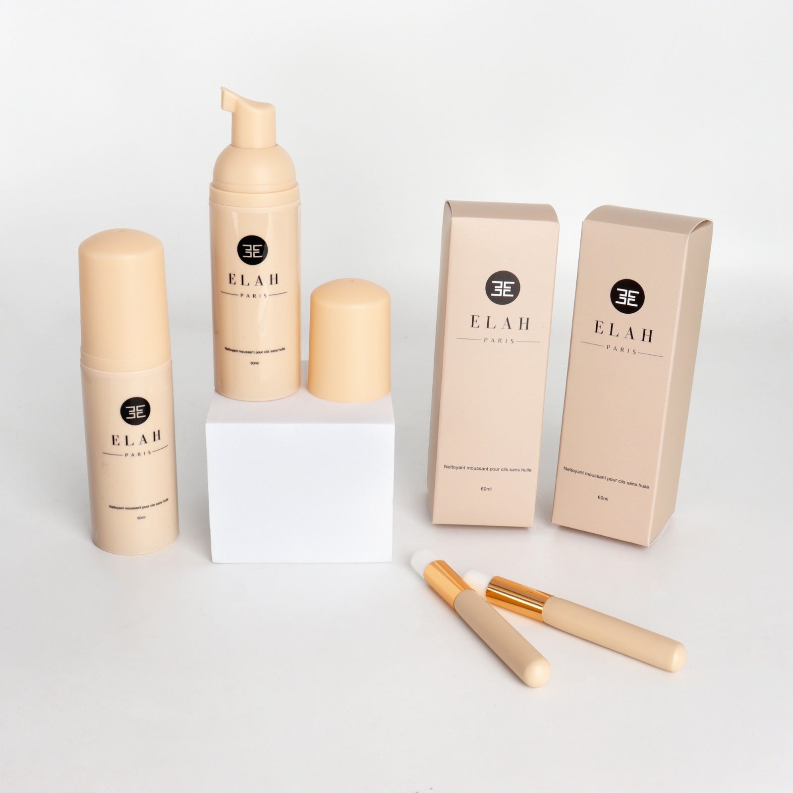 Nettoyant moussant cils 60ml